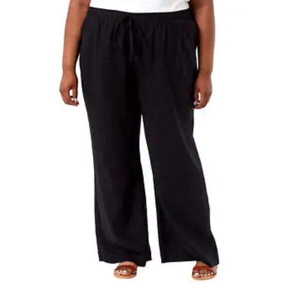 NEW Briggs Linen Blend Pants | Black - Picture 1 of 8